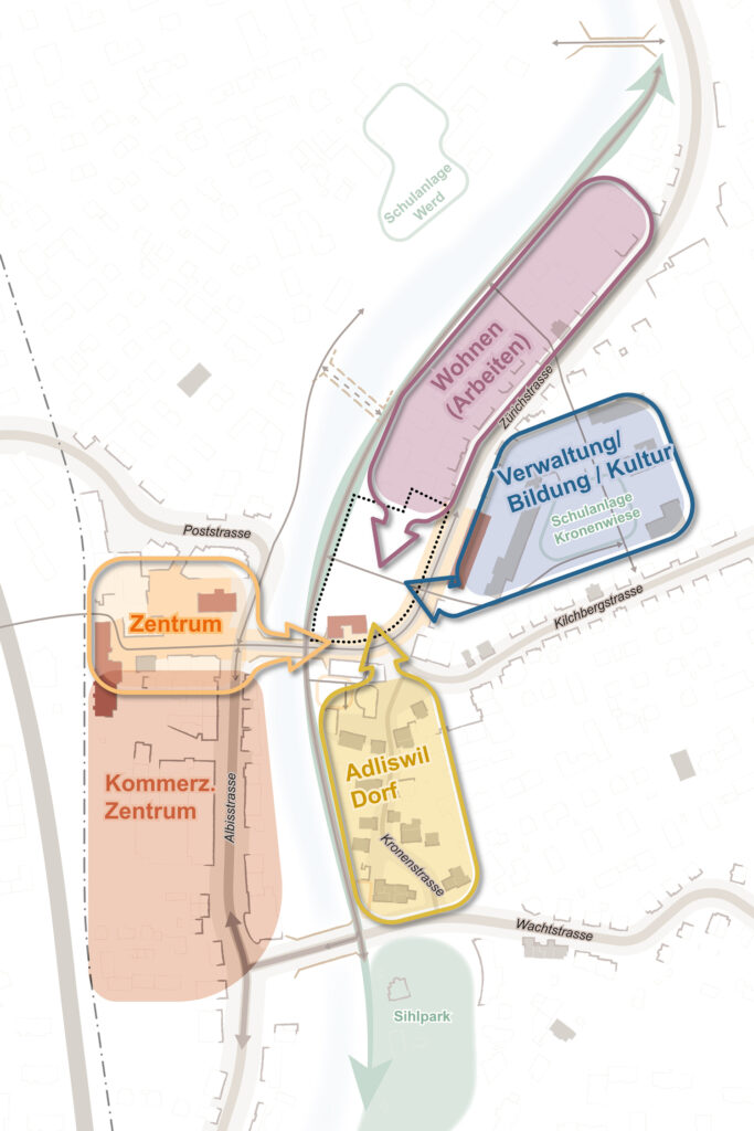 Zielbild Zentrum Adliswil Ost