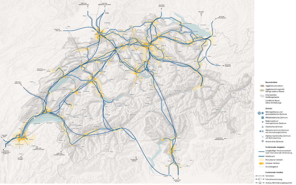 Räumliche Konkretisierung der Perspektive BAHN 2050